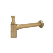 Sifão para Lavatório 11201123 Super Luxo 1XDN40 30cm Dourado Fosco Perflex