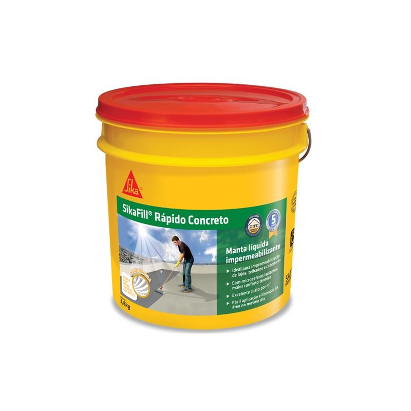 Sikafill Rapido Concreto 3.6Kg Sika