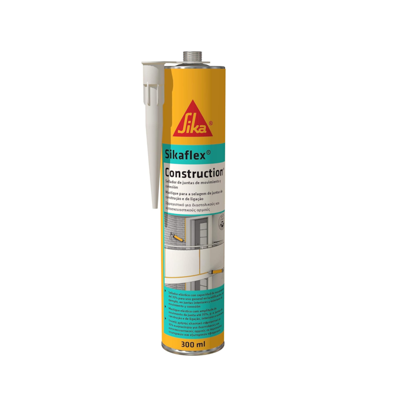 Sikaflex Construction+ Selante Poliuretano Cinza 300ml Sika