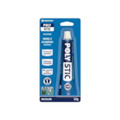 Silicone para Vidro e Alumínio 50g Incolor Polystic
