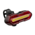 Sinalizador Dianteiro 8 Lumens e Traseiro 19 Lumens 250mAh USB Preto REF BI186 Multilaser