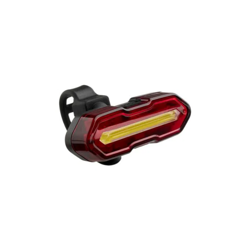 Sinalizador Dianteiro 8 Lumens e Traseiro 19 Lumens 250mAh USB Preto REF BI186 Multilaser