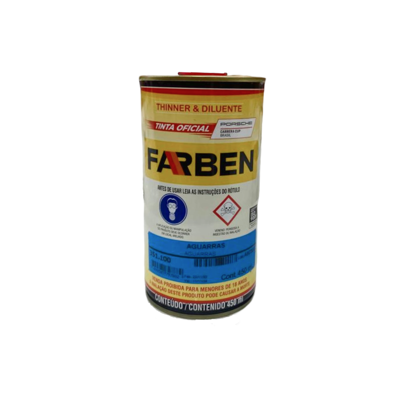 Solvente Aguarrás Solvraz 450ml Farben