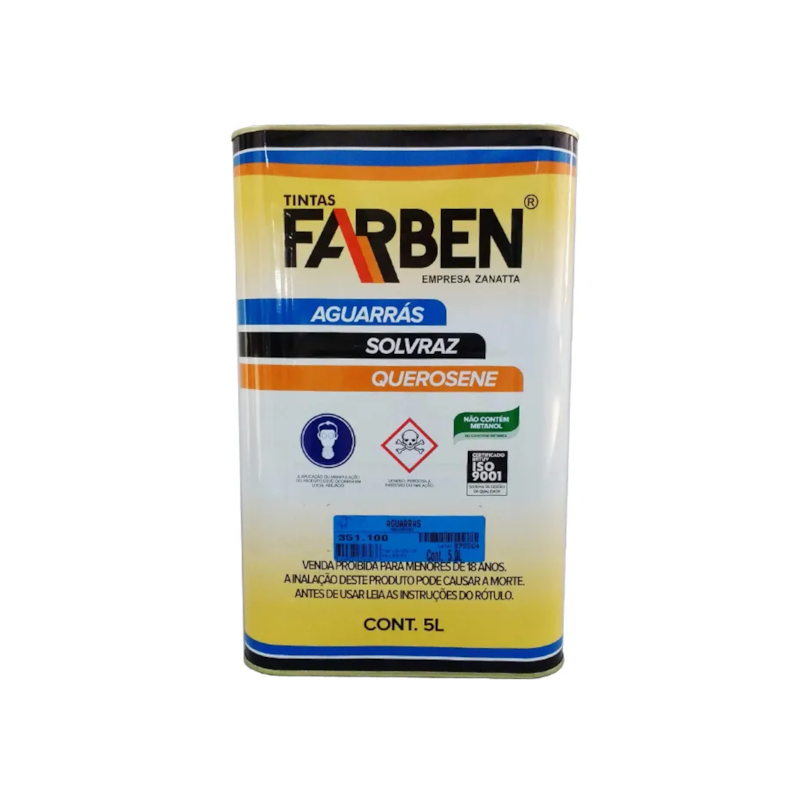 Solvente Aguarrás Solvraz 5L Farben