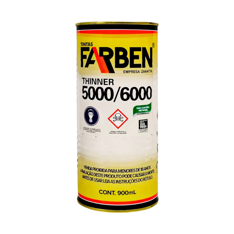 Solvente Thinner 5000 0,45L Farben