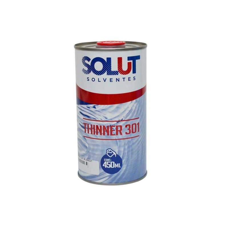 Solvente Thinner  Lata 450 ml  Solut  Ref. 301