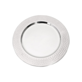 Sousplat Inox Martelado 33cm Mimo Style Sousplat Inox Martelado 33cm Mimo Style