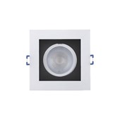 Spot Frame LED de Embutir Quadrado 3000K 5W MR16 Taschibra