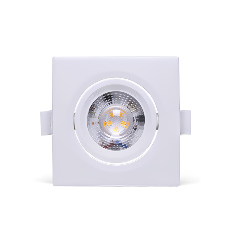 Spot Led 5W Embutir Quadrado 6500K  Branco Taschibra 