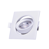 Spot Led 5W Embutir Quadrado 6500K  Branco Taschibra 
