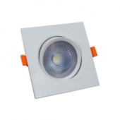 Spot Led 5W Quadrado de Embutir 6400K Bronzearte Spot Led 5W Quadrado de Embutir 6400K Bronzearte