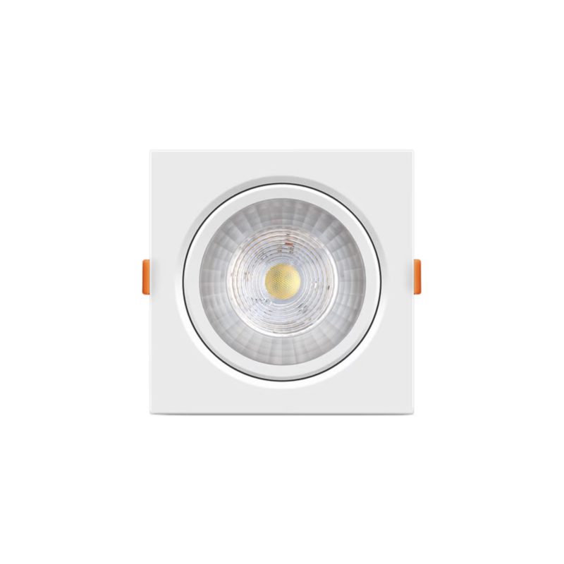 Spot LED 7W Embutir Quadrado 6500K PAR20 Elgin 