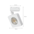 Spot LED para Trilho 10W Authentic Quadrado 6500K Branco Avant 