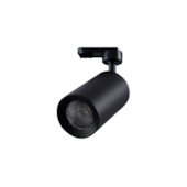 Spot para Trilho Preto para Lâmpada LED PAR20 com Grade Brilia Spot para Trilho Preto para Lâmpada LED PAR20 com Grade Brilia