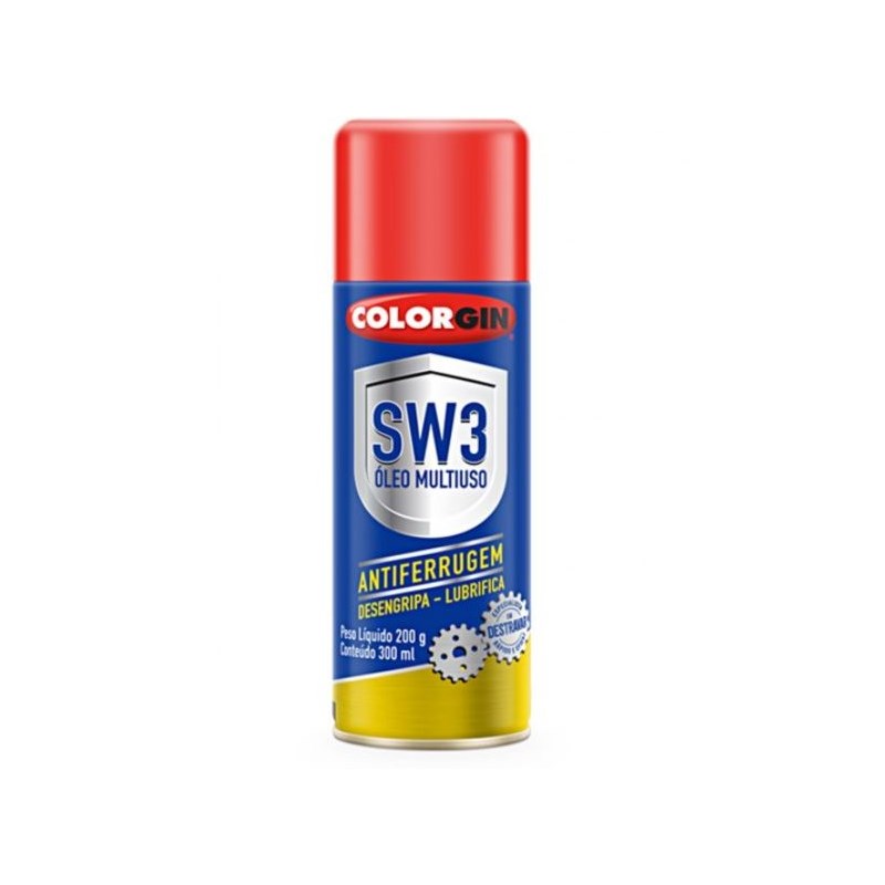Spray Antiferrugem SW3 300ml Colorgin