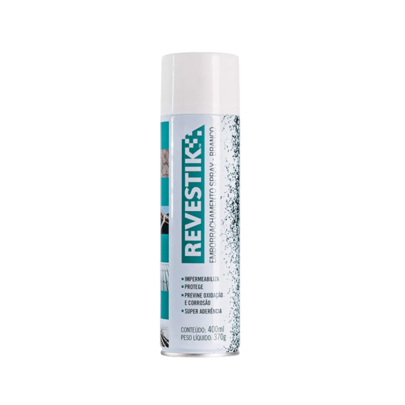 Spray de Emborrachamento Branco 400ml Revestik