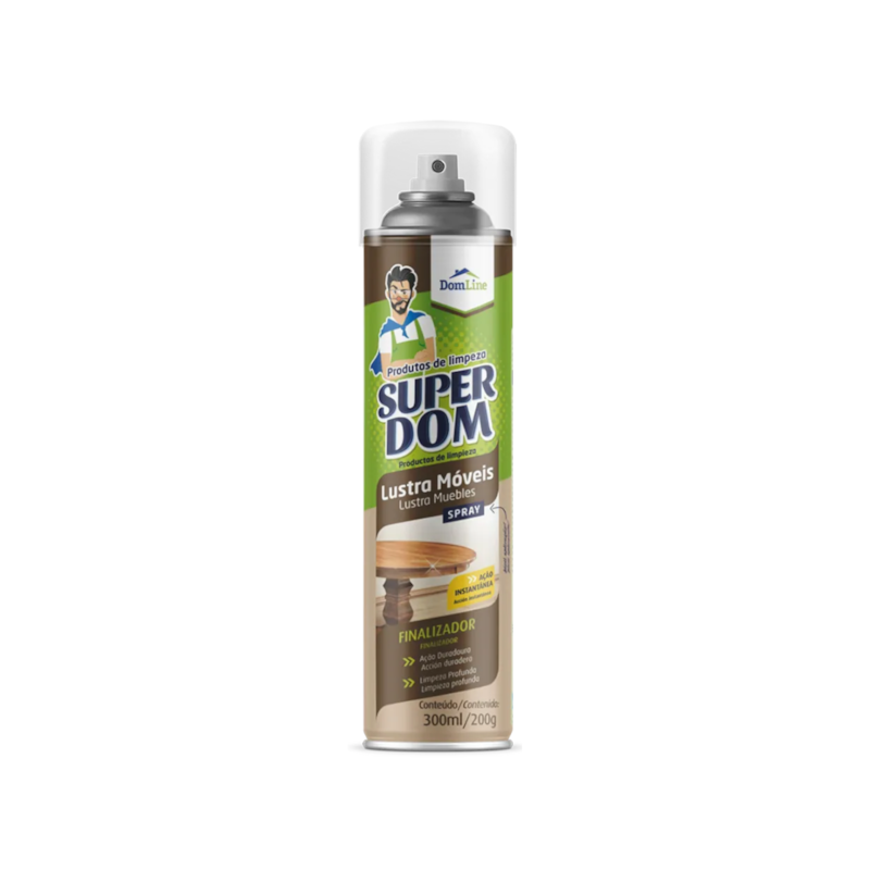 Spray Lustra Móveis 300ml Super Dom