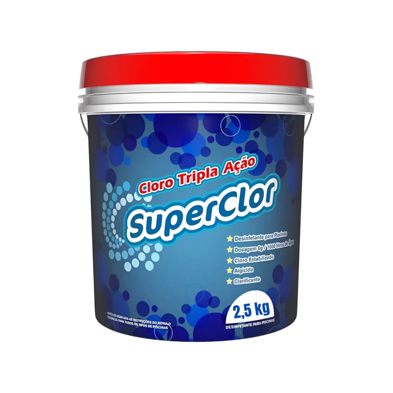 Super Cloro Tripla Ação 2,5kg Clor Up