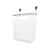 Suporte de Sacola para Porta Otimizee Preto DiCarlo