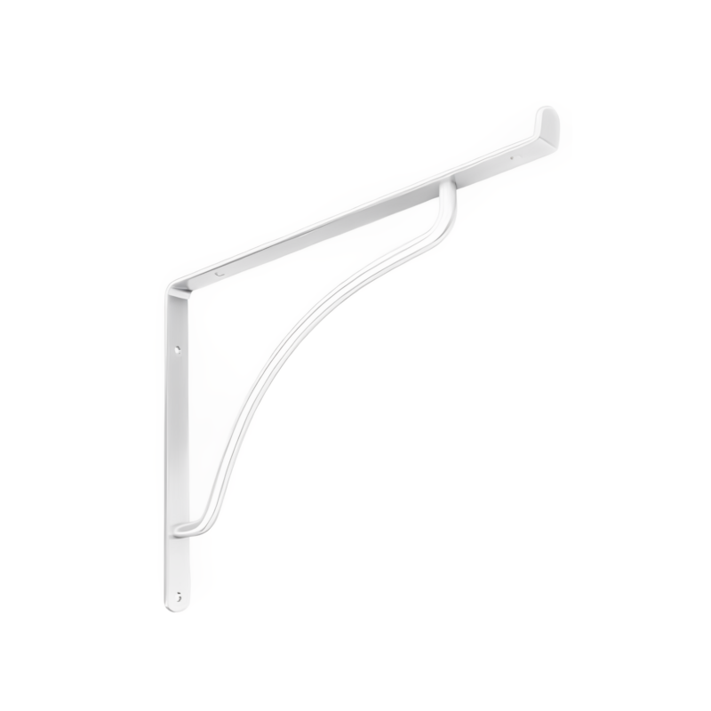 Suporte Leve para Vidro 20cm Branco Zamar