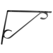 Suporte Mão Francesa Colonial 40cm Preto Ref.08152.004 Prat-K Suporte Mão Francesa Colonial 40cm Preto Ref.08152.004 Prat-K