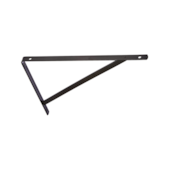 Suporte Mão Francesa Leve Preto 25cm Prat-k Suporte Mão Francesa Leve Preto 25cm Prat-k