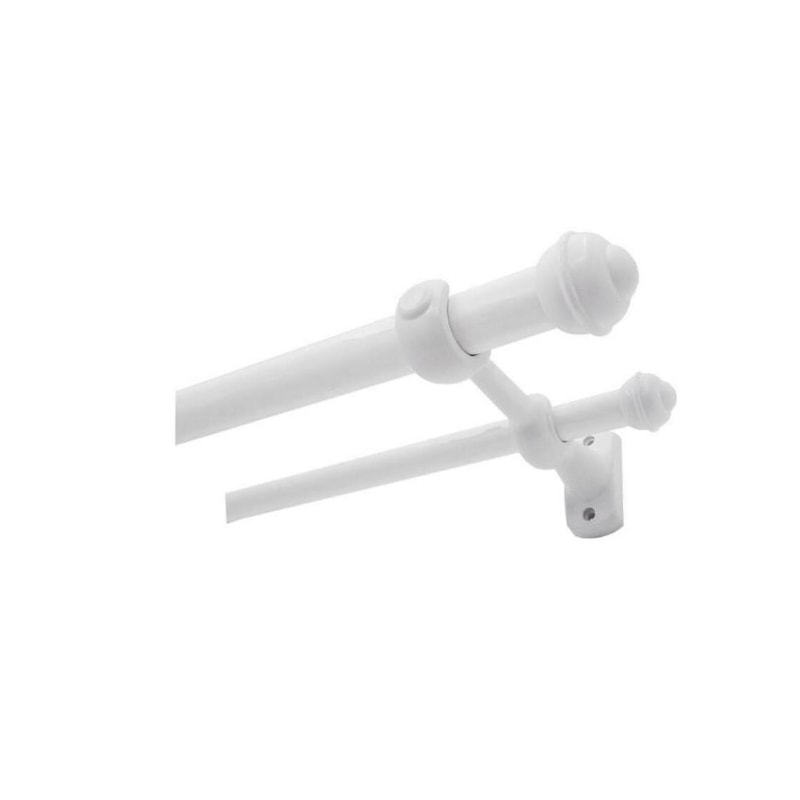 Suporte Pratiko Duplo 19/19mm 1 Par Branco