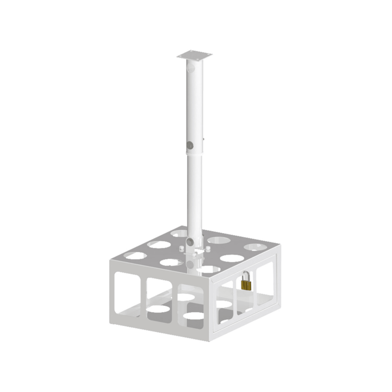 Suporte Projetor Tipo Gaiola 500-800mm Branco Multivisão
