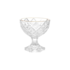 Taça de Sobremesa de Vidro Deli Diamond com Fio de Ouro 170ml Lyor