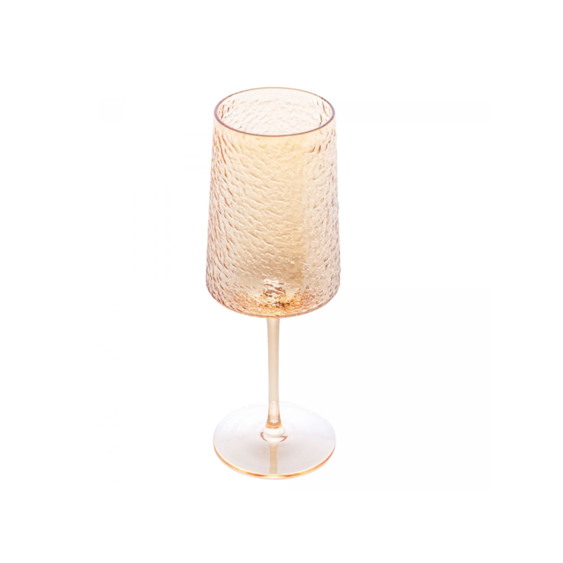 Taça de Vinho Cristal Petra Âmbar 500ml Lyor