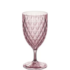 Taça para Água Glamour 380ml Plástico Rosa Plasútil 