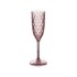 Taça para Champagne 200ml Glamour Rosa Plasútil