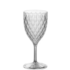 Taça para Vinho Glamour 330ml Plástico Incolor Plasútil