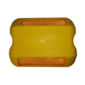 Tacha Bidirecional Amarelo TCH/02 10x8cm Fixtil