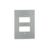 Tampa 2 Postos Afastados 4x2 para Conduletes Tramontina Tampa 2 Postos Afastados 4x2 para Conduletes Tramontina