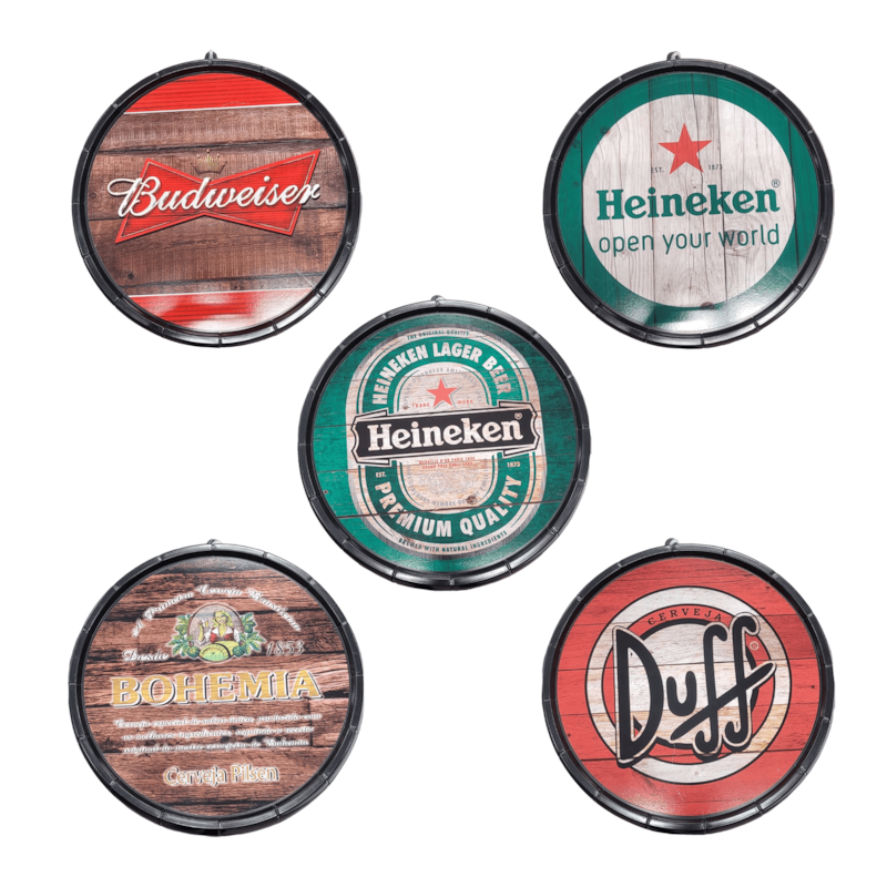 Tampa Decorativa 42cm Frases Diversas Nova Imagem (Modelos Sortidos)