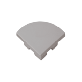 Tampa para Perfil Risque 1313 Cega Branco 10 Unidades Avant