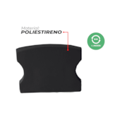 Tampa para Perfil Risqué 1715 Cega Preto 10 Unidades Avant