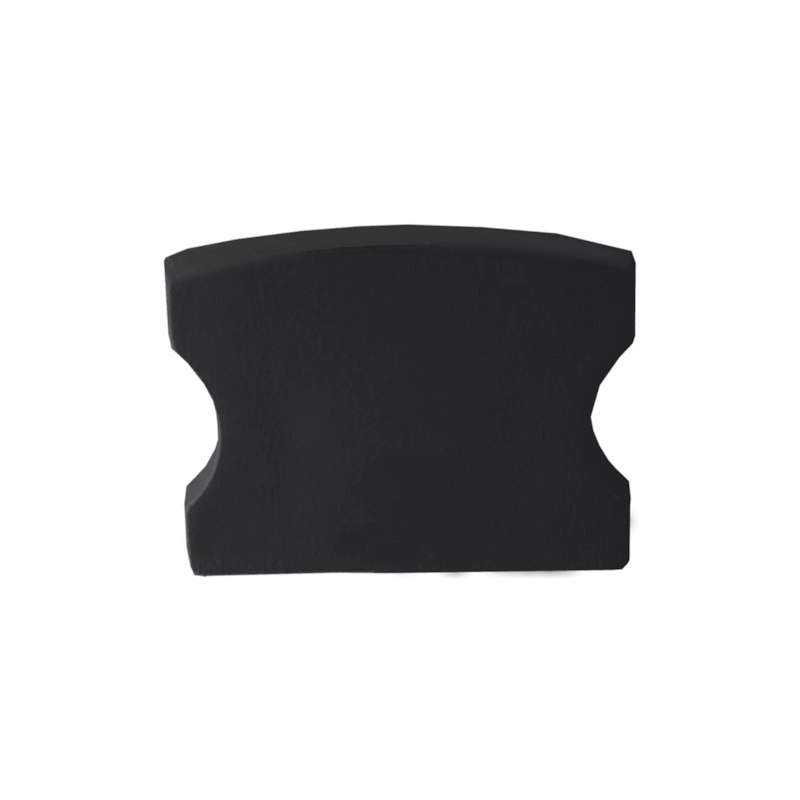 Tampa para Perfil Risqué 1715 Cega Preto 10 Unidades Avant