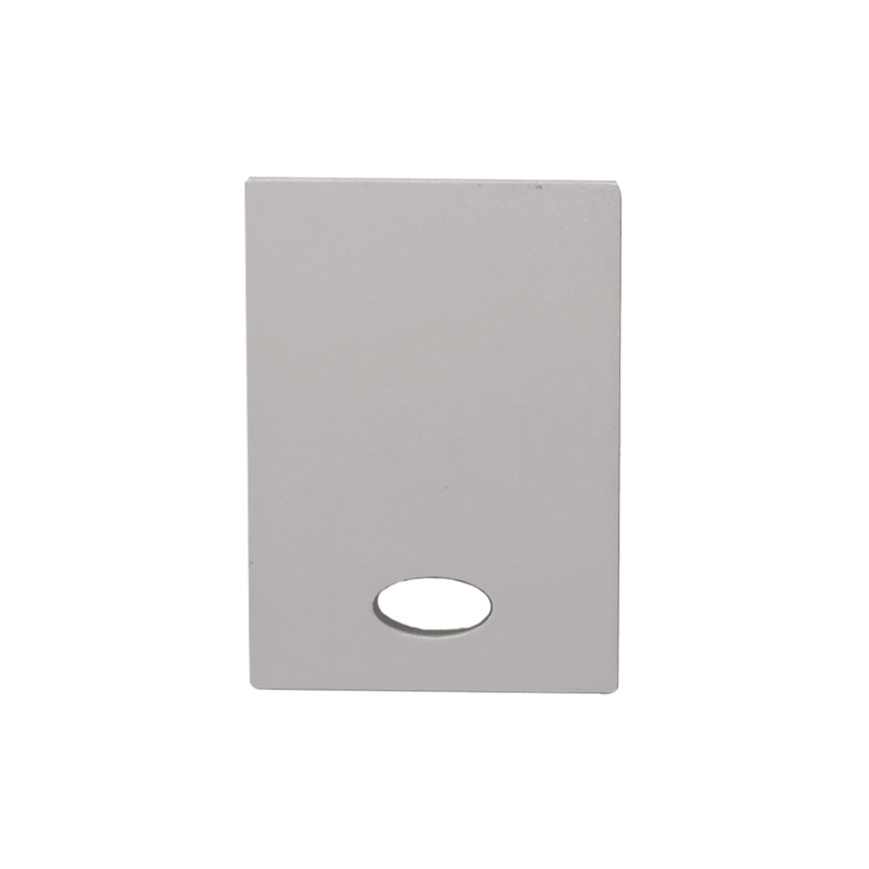 Tampa para Perfil Risqué 2408 Cega Preto 10 Unidades Avant