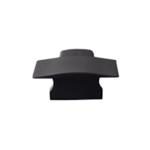 Tampa para Perfil Risqué 2415 Cega Preto 10 Unidades Avant