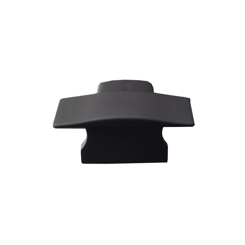 Tampa para Perfil Risqué 2415 Cega Preto 10 Unidades Avant