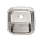 Tanque de Encaixe Hera 25L Aço Inox Polido 40x40cm Tramontina Tanque de Encaixe Hera 25L Aço Inox Polido 40x40cm Tramontina