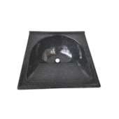 Tanque Marmofibra Grande TM060CN 60x60cm Cinza Nobre Decoralita Tanque Marmofibra Grande TM060CN 60x60cm Cinza Nobre Decoralita