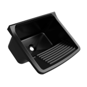 Tanque Plástico 58x58x32cm 40L TQ2 Preto Astra
