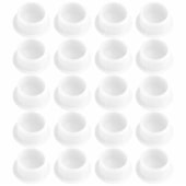 Tapa Furo 10mm Branco Canto T Bemfixa