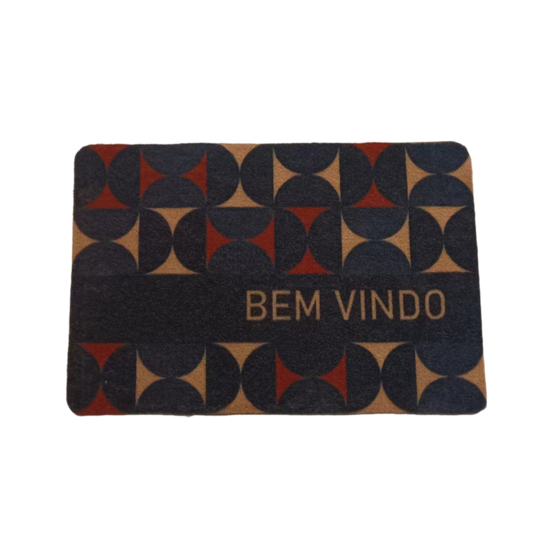 Tapete Capacho Bem-Vindo 60x40cm Casa Ok