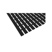 Tapete Deck para Box 43x61cm Preto Kapazi