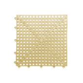 Tapete Modular Acquakap 30x30 6 Peças Bege Kapazi