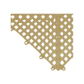 Tapete Modular Acquakap 30x30 6 Peças Bege Kapazi